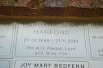 HARFORD Barbara Jean 1948-2014