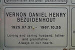 BEZUIDENHOUT Vernon Daniel Henry 1925-1987