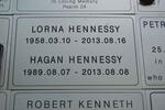 HENNESSY Lorna 1958-2013 :: HENNESSY Hagan 1989-2013