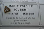JOUBERT Marie Estelle 1939-2014
