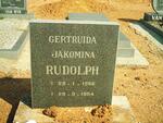 RUDOLPH Gertruida Jakomina 1956-1994