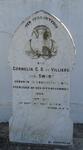 VILLIERS Cornelia C.S., de nee SWART 1847-1905