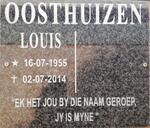 OOSTHUIZEN Louis 1955-2014