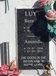 LUYT Bernard 193?-2008 & Amanda 1934-2011