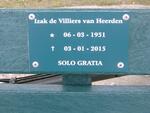 HEERDEN Izak de Villiers, van 1951-2015