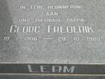 LERM Georg Frederik 1906-1980