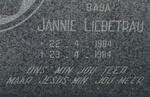 LIEBETRAU Jannie 1984-1984