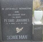 SCHOEMAN Petrus Johannes 1958-1982