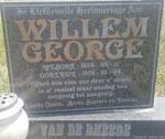RHEEDE Willem George, van de 1958-1979