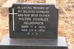 HELDSINGER Wilton Charles 1920-1972