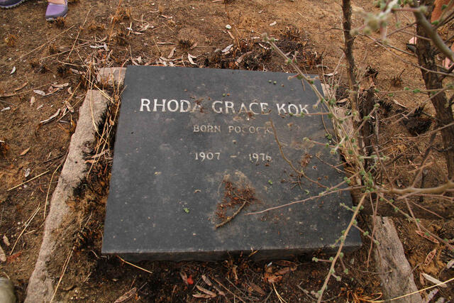 KOK Rhoda Grace nee POCOCK 1907-1976