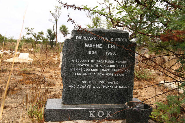 KOK Wayne Eric 1956-1966