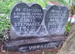 VORSTER Daniel Stephanus 1917-1985 & Natalie Dorothy 1924-1992
