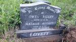 LOVETT Owen Ridley -1981 & Natalie Audrey -1987