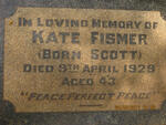 FISMER Kate nee SCOTT -1929