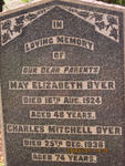 DYER Charles Mitchell -1936 & May Elizabeth -1924