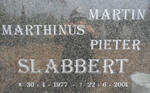 SLABBERT Martin Marthinus Pieter 1977-2001