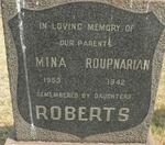 ROBERTS Roupnarian -1942 & Mina -1953