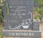 LIEBENBERG Elsie Jacoba 1913-1983