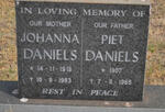 DANIELS Piet 1907-1965 & Johanna 1919-1983