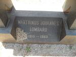 LOMBARD Marthinus Johannes 1915-1963