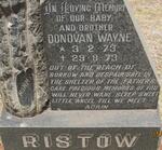 RISTOW Donovan Wayne 1973-1973