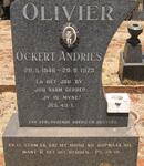 OLIVIER Ockert Andries 1946-1973