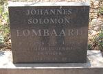 LOMBAARD Johannes Solomon 1926-1970