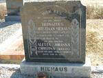 NIEHAUS Bernardus Christiaan 1893-1953 & Aletta Johanna Christina KILIAN 1895-1979