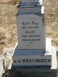 WESTHUIZEN Allie, v.d. 1937-1939