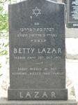 LAZAR Betty -1971
