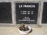FRANCIS J.F. 1920-2014