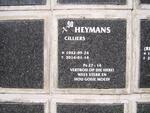 HEYMANS Cilliers 1942-2014