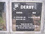DERBY Eddie 1933-2012 & Ria 1935-