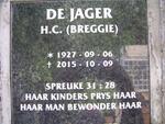 JAGER H.C., de 1927-2015