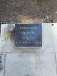 SCHOCH Ferdinand Emanuel 1909-1983