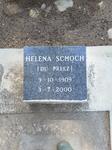 SCHOCH Helena nee DU PREEZ 1909-2000