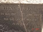 BLIGNAUT Petrus J. 1881-1968 & Helena D. 1882-1962
