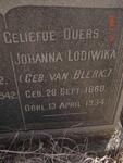 VILJOEN P.J. 1852-1942 & Johanna Lodiwika VAN BLERK 1860-1934