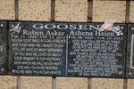 GOOSEN Ruben Asker 1924-2012 & Athena Helen 1927-2012