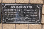 MARAIS W.H. 1925-1998 & Florence 1927-2007