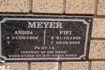 MEYER Andre 1956- & Fifi 1958-2005