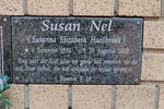 NEL Susanna Elizabeth nee HAASBROEK 1936-2009