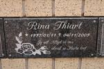 THIART Rina 1957-2005