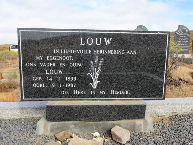 LOUW Louw 1899-1987