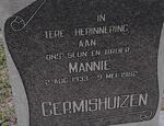 GERMISHUIZEN Mannie 1933-1982