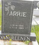 REENEN  Arrie, van 1900-1983