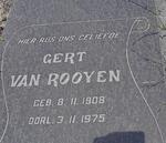 ROOYEN Gert, van 1908-1975