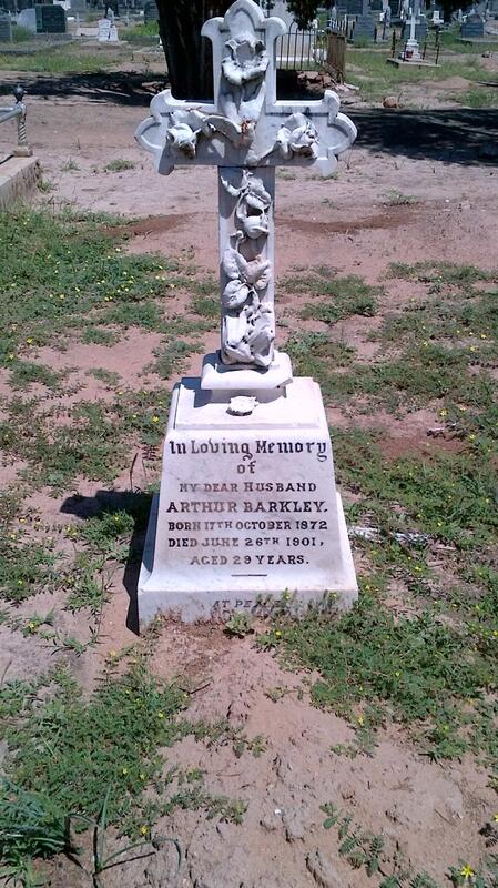 BARKLEY Arthur 1872-1901