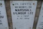 LEE Marshall Gilmour 1937-1994